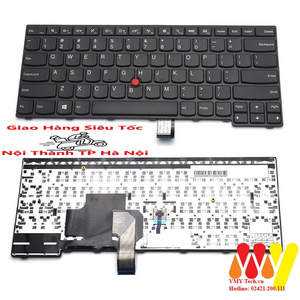 Bàn phím laptop Lenovo IBM Thinkpad E460 E465 W450 E450 E450C E455 04X6101 MP-13U53US-G62 SN20E66181 04X6181