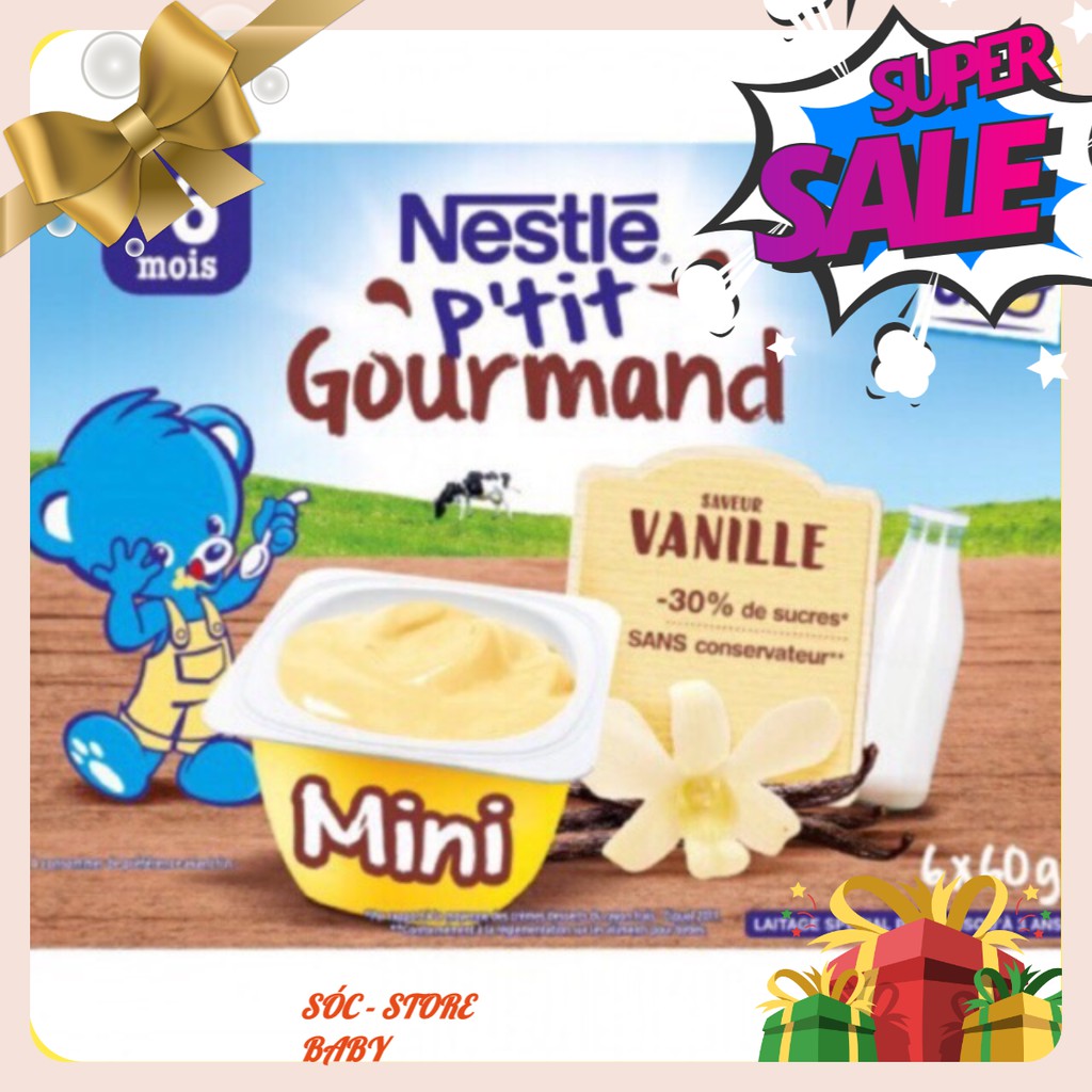 ❤️Váng sữa NESTLE Pháp 6m [2023]