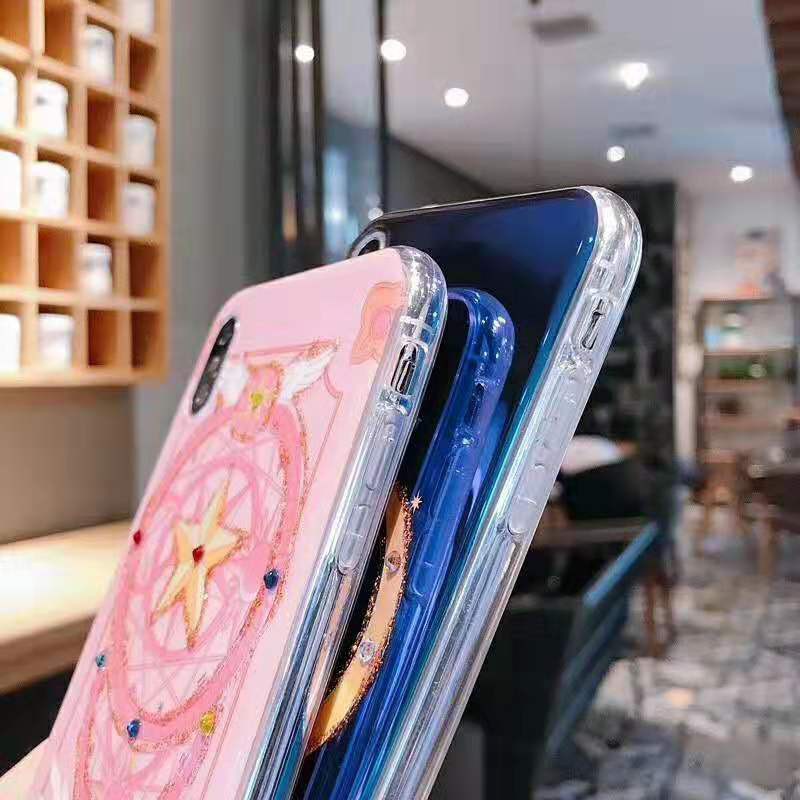 Iphone6 6Plus iphone7 iphone8 7plus Pink phim hoạt hình dễ thương điện thoại di động trường hợp cô gái