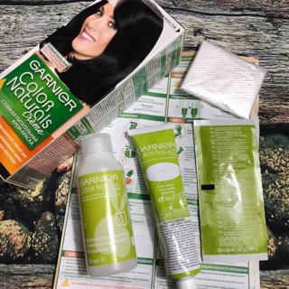 Thuốc nhuộm tóc đen garnier - Hàng Nga