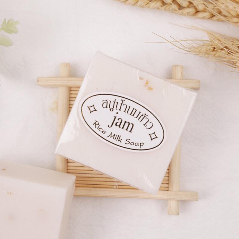 Soap Sữa Gạo - Nghệ Jam Rice Milk Soap - 50g