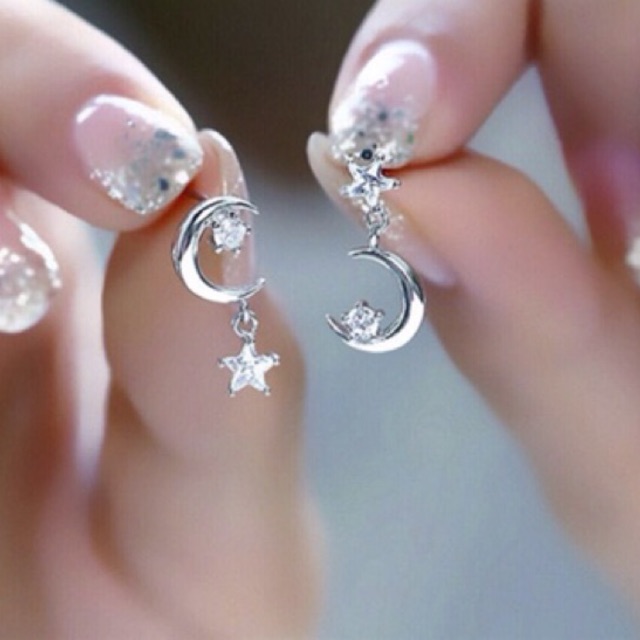 Bông tai trăng sao xinh xắn (RẺ VÔ ĐỊCH)