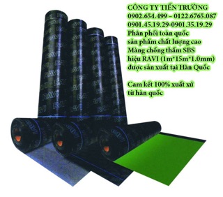 dán chống dột hàn quốc ravi (1m*0.1mm*15m)- GIẤY DẦU CHỐNG DỘT