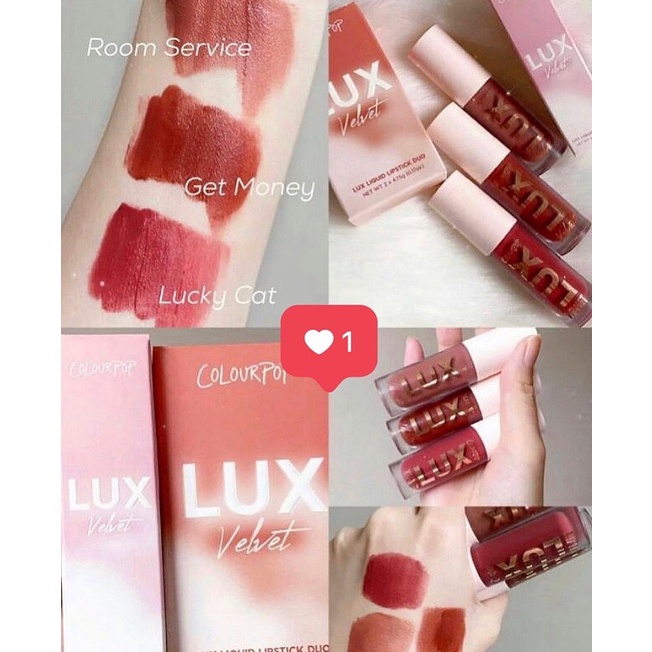 AUTH - OFF 30% SON KEM LÌ COLOURPOP LUX VELVET LIQUID CÁC MÀU BEST SELLER