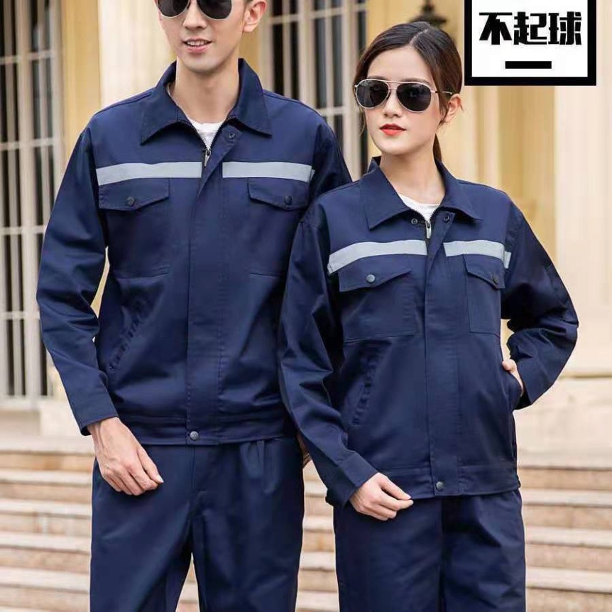 Áo Khoác Bảo Hộ Lao Động Vải cotton Phản Quang Size S - 4XL Cho Nam Và Nữ [DOO SAFETY]