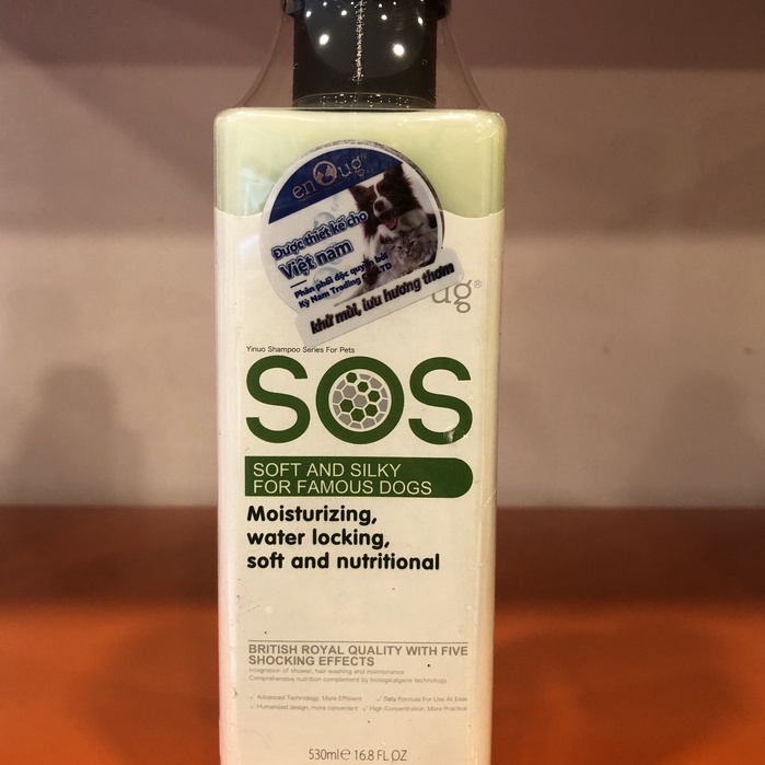 Sữa tắm SOS đa năng cho chó mèo chai 530ml