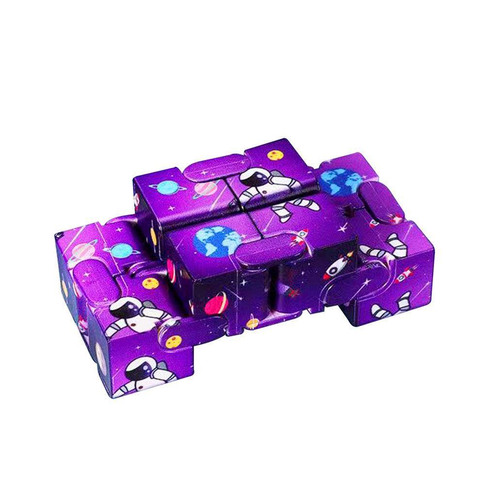LILYES Khối Rubik Hình Phi Hành Gia Hoạt Hình Giúp Giảm Căng Thẳng