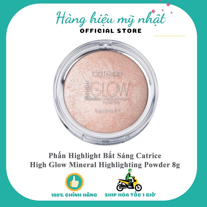 Phấn Bắt Sáng Catrice High Glow Mineral Highlighting Powder Đức 8GR