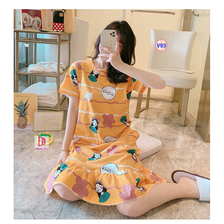 Váy Bầu Sau Sinh Cho Con Bú V3