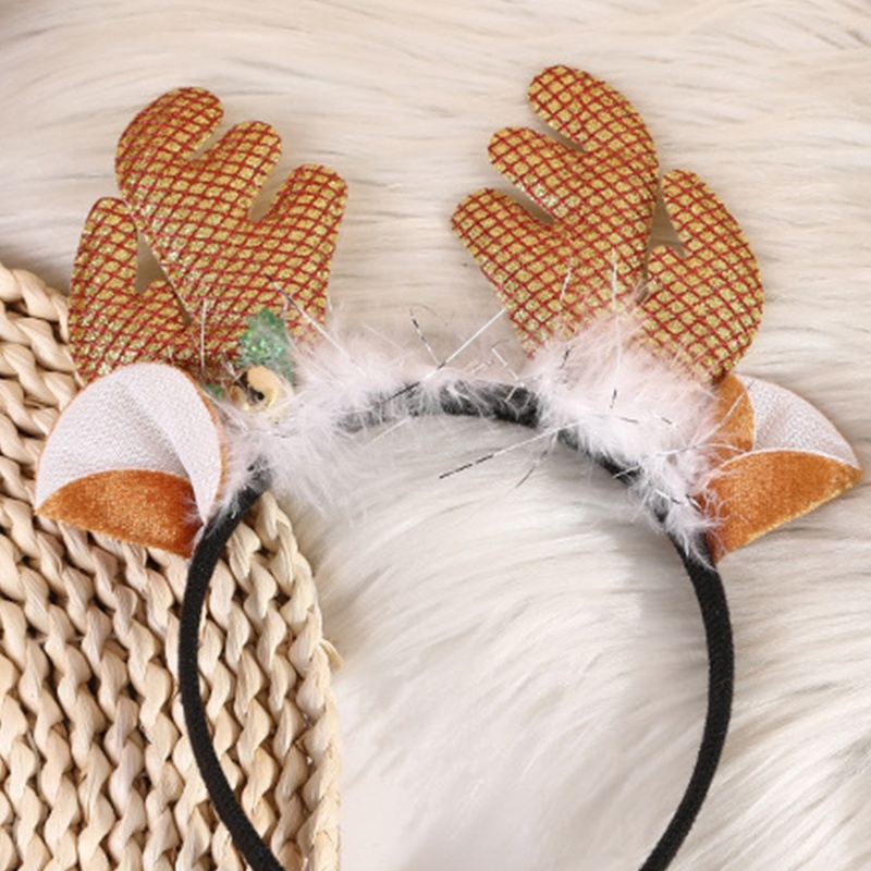 Băng Đô Cài Tóc Hình Tuần Lộc Giáng Sinh