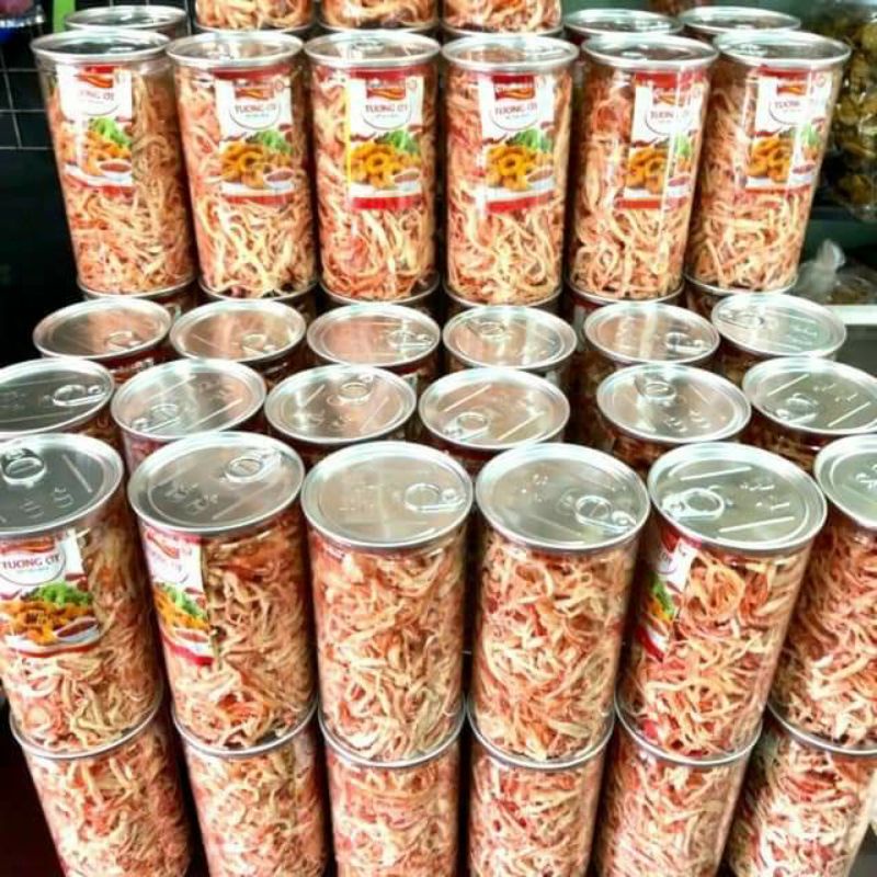 Hủ 250G Mực Xé Sợi hấp Nước Cốt Dừa | BigBuy360 - bigbuy360.vn