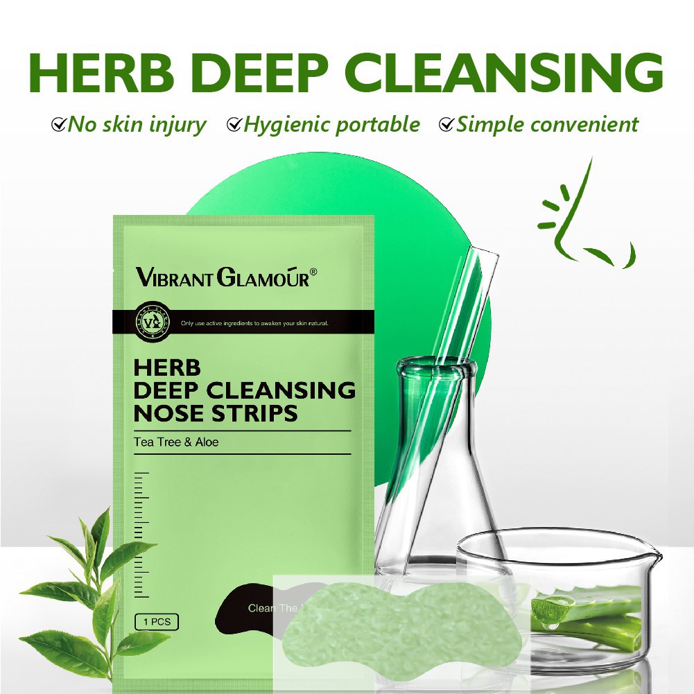 Miếng dán lột mụn đầu đen VIBRANT GLAMOUR 3g làm sạch sâu chăm sóc vùng mũi hiệu quả | BigBuy360 - bigbuy360.vn