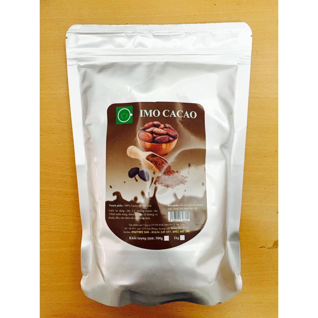 Bột cacao IMO gói 500g