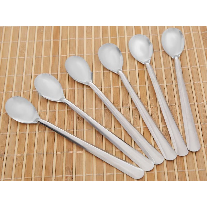 ❖COMBO 10❖ muỗng cà phê inox 430 cán dài ❖SINH TỐ CÁN DÀI❖