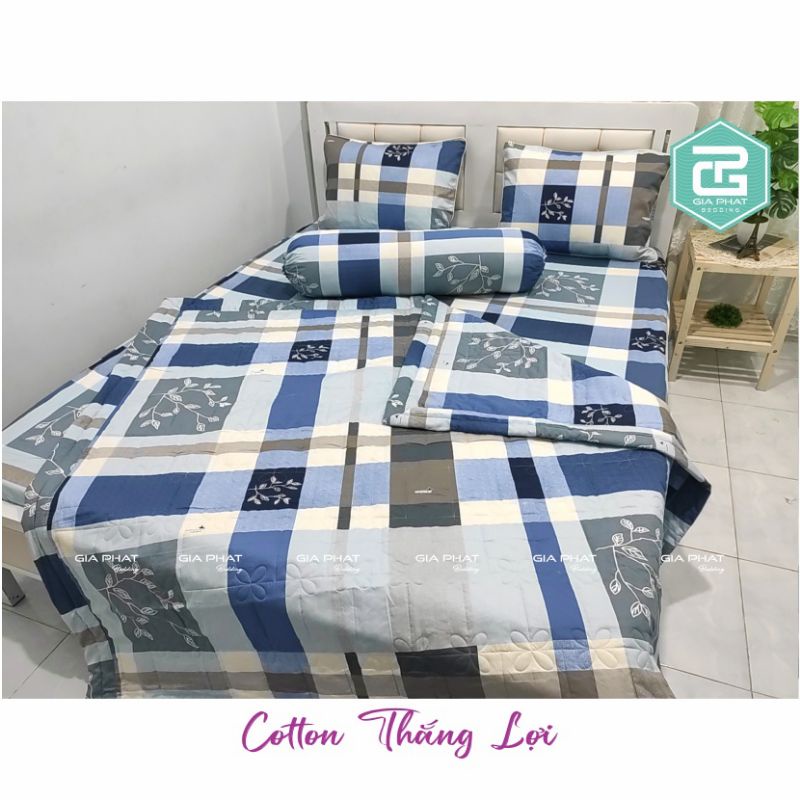 Bộ ga Cotton Thắng lợi [GIÁ GỐC] đủ size, đủ màu sắc 4 món | BigBuy360 - bigbuy360.vn
