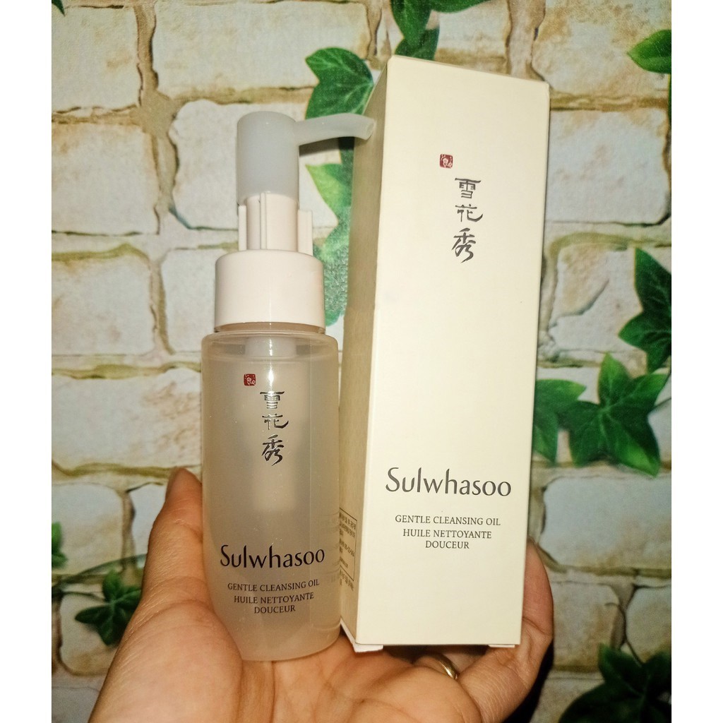 Dầu Tẩy Trang Dịu Nhẹ, Dưỡng Trắng Da Sulwhasoo Gentle Cleansing Oil 50ml