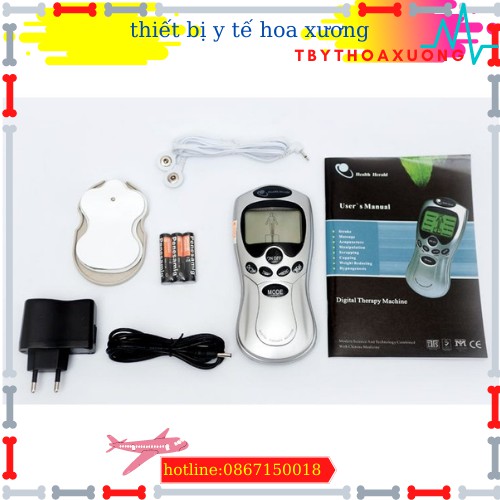 Máy massager 4-8 miếng dán[thietbiytehoaxuong]