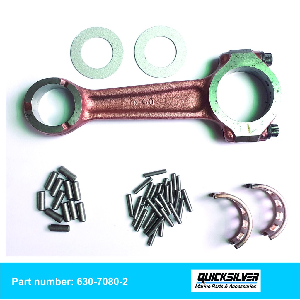 Tay zên cho động cơ thủy Mercury (Connecting Rod 630-7080-2) dùng cho động cơ từ 18HP - 25HP hàng của QuickSilver