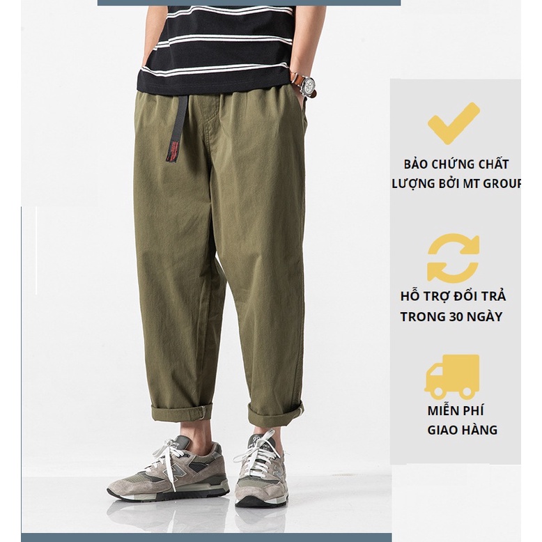 Quần Kaki Baggy Form Dáng Unisex MT Group.