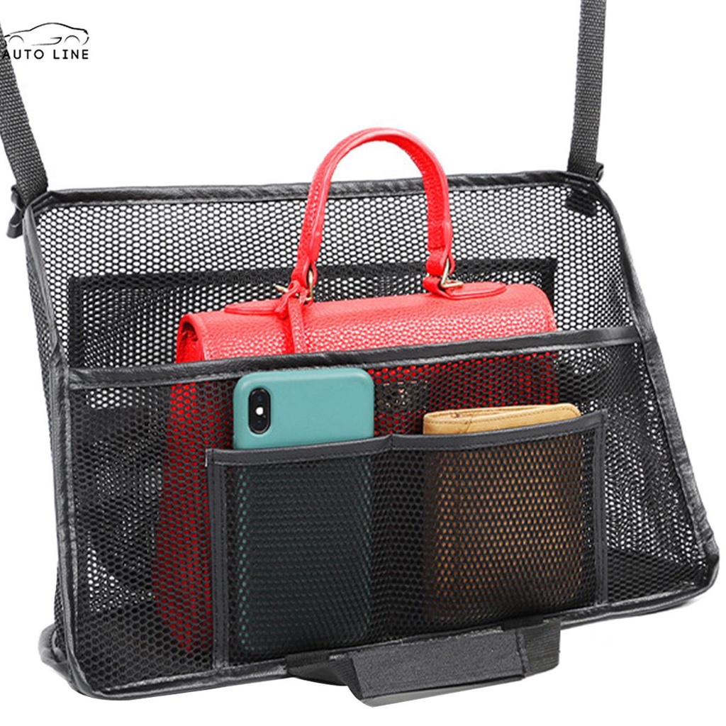 Túi Lưới Đựng Đồ Treo Ghế Trước Xe Hơi Bằng polyester Chuyên Dụng shopcyc2625
