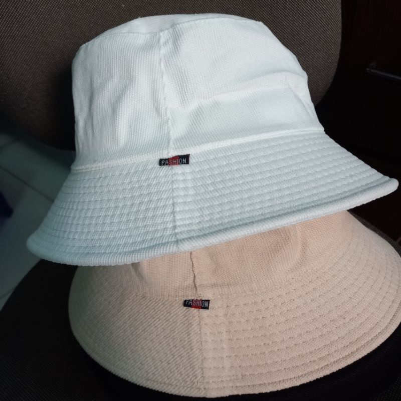 Nón Bucket Nón tai bèo vành tròn trơn vải nhung tăm cao cấp cho nam nữ