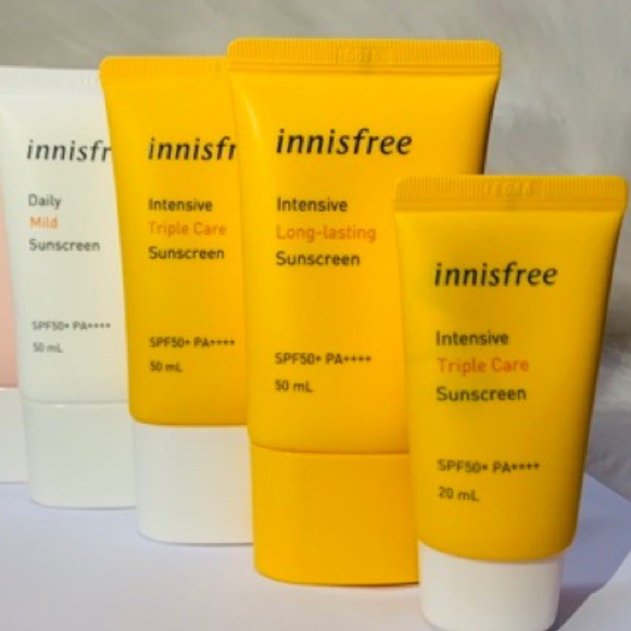 Kem Chống Nắng INNISFREE Long Lasting For Oily Skin SPF 50+ Full size