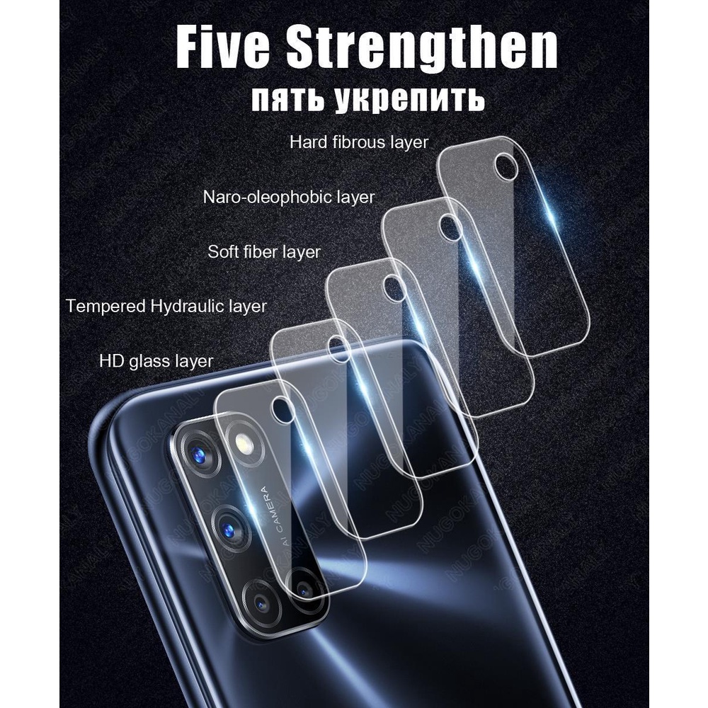 Kính Cường Lực Bảo Vệ Camera Cho OPPO F11 F9 F7 F5 A3s A5s A12 A12e A31 A32 A33 A52 A53 A53s A83 A91 A92 A93 A5 A9 2020 Reno 5 4 3 2F