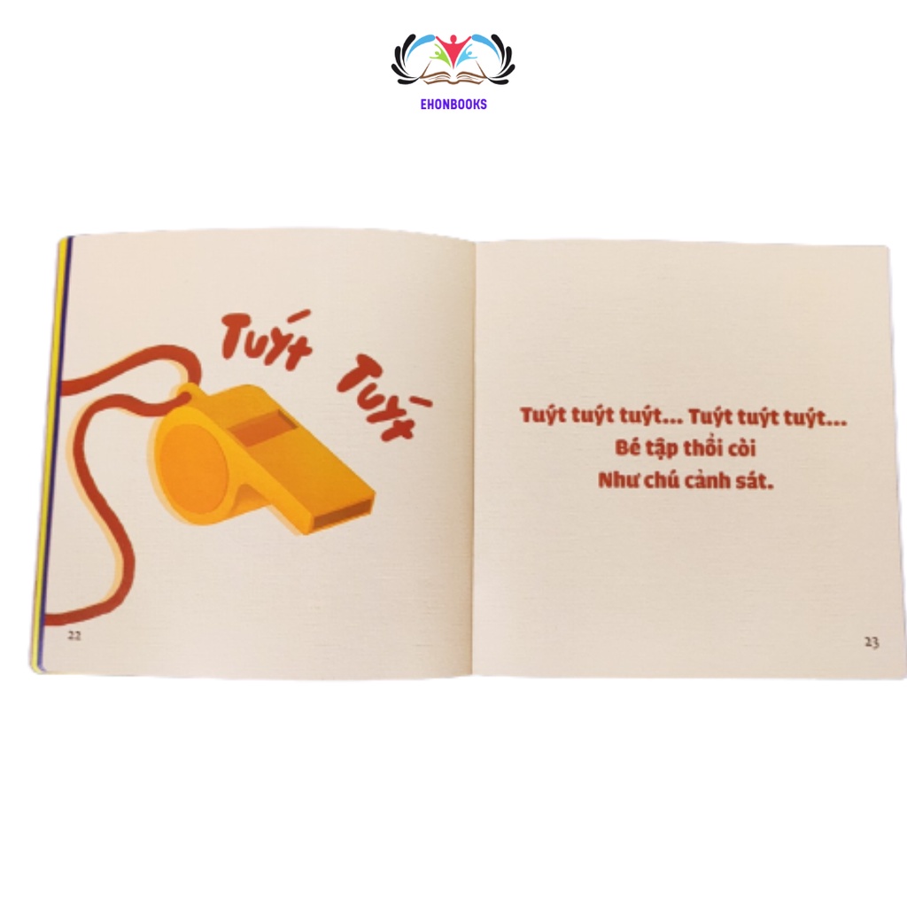 Sách ehon cho bé 0 3 tuổi – Ehon Âm thanh quanh bé “Tùng Tùng”