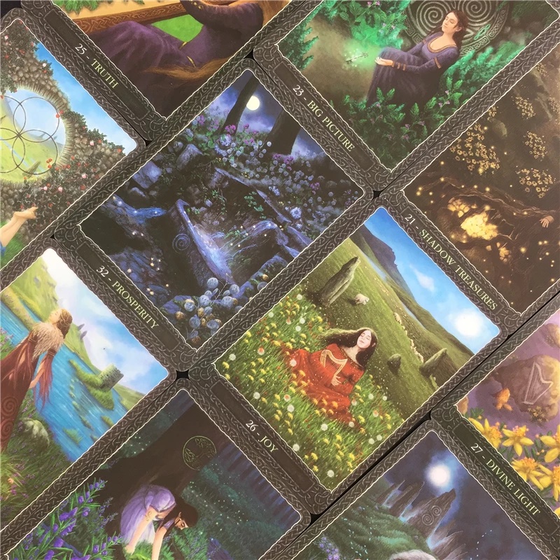 Earth Wisdom Oracle Bộ Thẻ Bài Tarot Oracle Chất Lượng