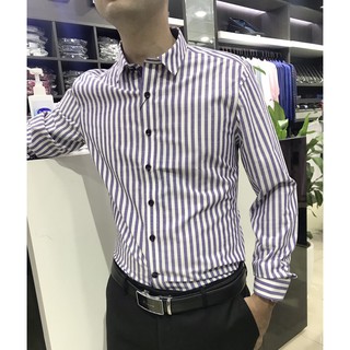 Áo sơmi Owen dáng slim 80784 D
