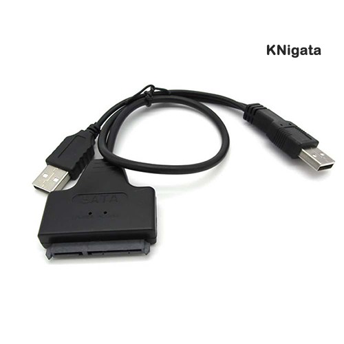 Cáp Chuyển Đổi Knigata Usb 2.0 Sang 2.5inch 22pin 7 + 15 Ata Sata 2.0 Hdd / Ssd