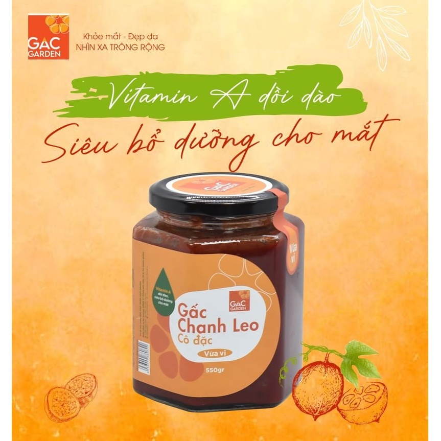 GẤC CHANH LEO ĐƯỜNG PHÈN CÔ ĐẶC
