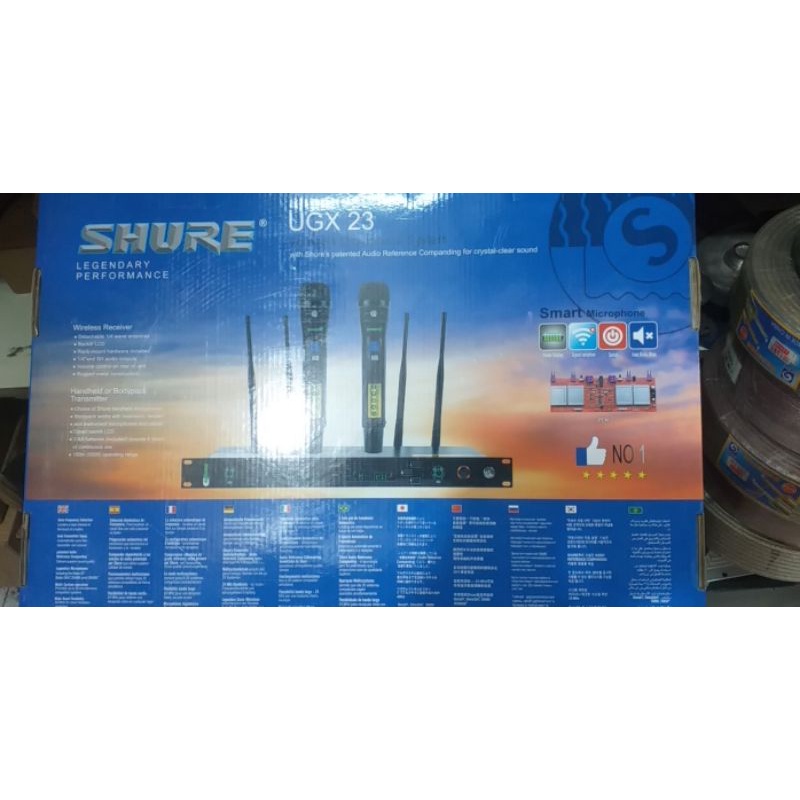 micro không dây wireless Shure UGX 23