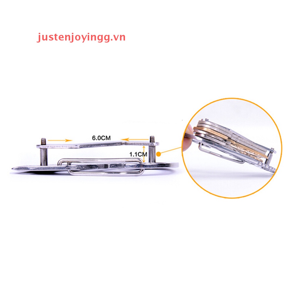 Móc Khóa Bằng Thép Không Gỉ Đa Năng Edc
