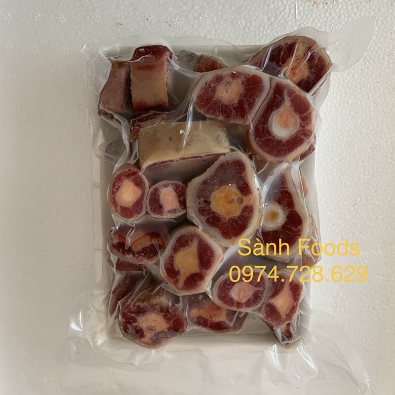 [Hà Nội] Đuôi bò cắt khúc -khay 1kg hoặc 500gr /ship nhanh