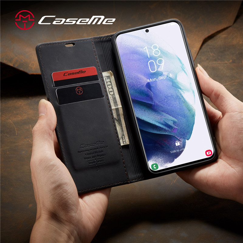 Bao Da Điện Thoại Thiết Kế Thời Trang Tiện Lợi Cho Samsung Galaxy S21 S21 + S20 Ultra S10 S9 Plus S10 +