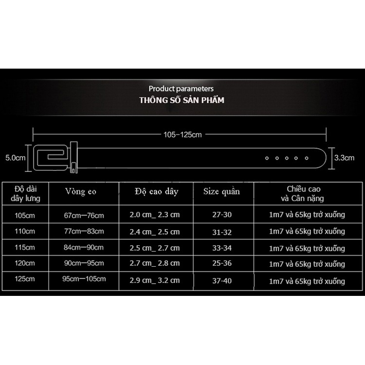 Dây nịt - Thắt lưng nam da khóa tự động + Tặng kèm 01 Tất khử mùi