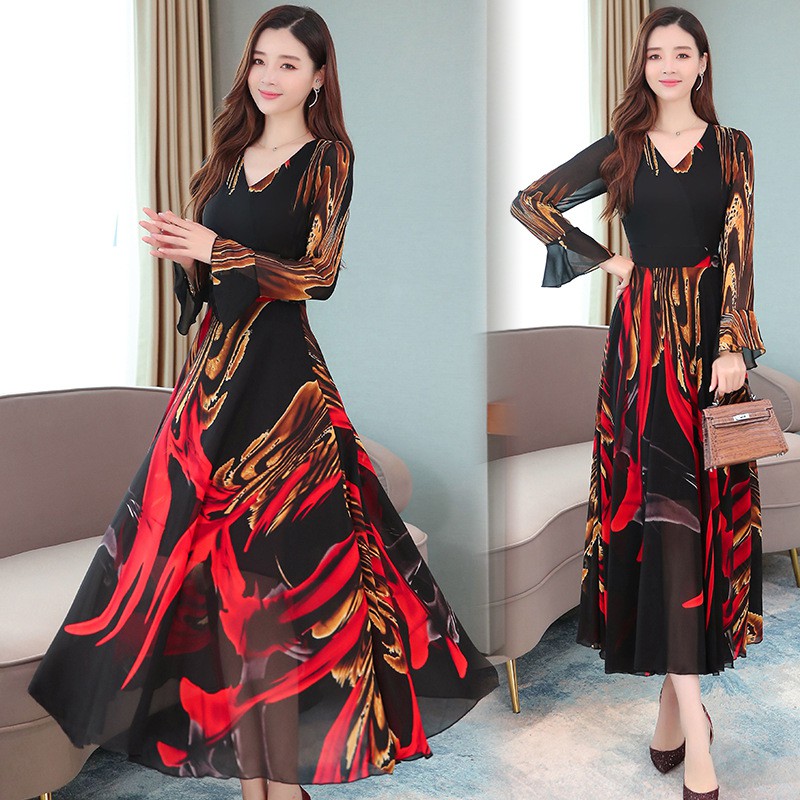 Đầm trung niên dự tiệc VA55