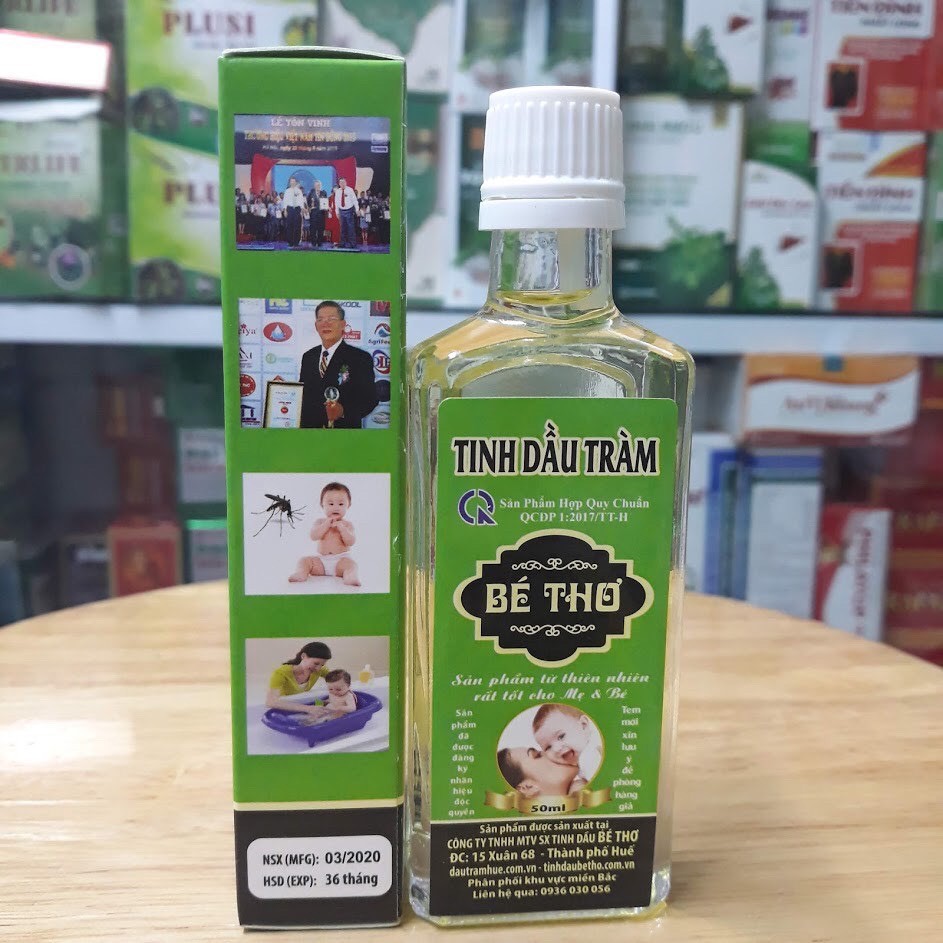 TINH DẦU TRÀM BÉ THƠ 50ml