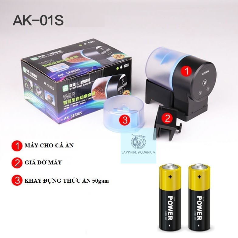 MÁY CHO CÁC ĂN TỰ ĐỘNG SUNSUN AK-01S