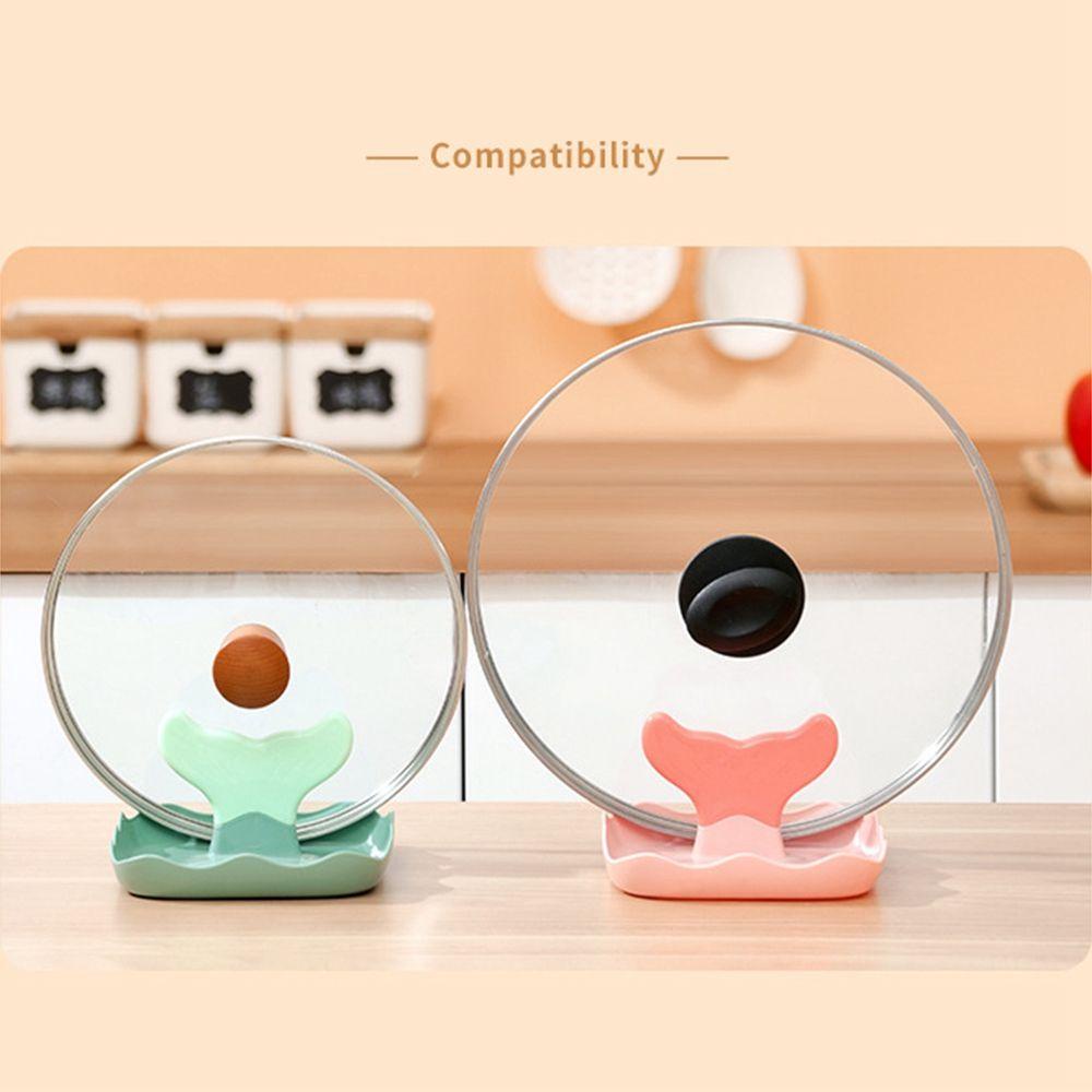 Giá Đỡ Nắp Nồi Hình Đuôi Cá Tiết Kiệm Không Gian
