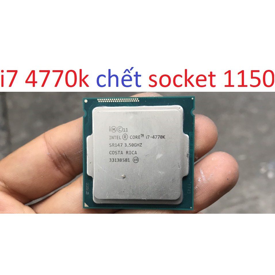 bộ vi xử lý CPU Intel Core Pentium i3 i5 i7 lỗi chết G4560 i7 4770 4770k 6700 6700k 7700 8700k 9700k i3 6100