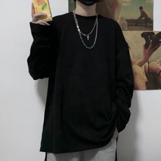 ÁO THUN TRƠN TAY DÀI UNISEX