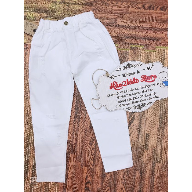 quần kaki cho bé