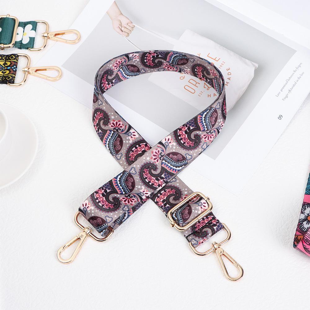 Dây Đeo Túi Xách Chất Liệu Nylon Thêu Họa Tiết Xinh Xắn Tùy Chỉnh Tiện Dụng