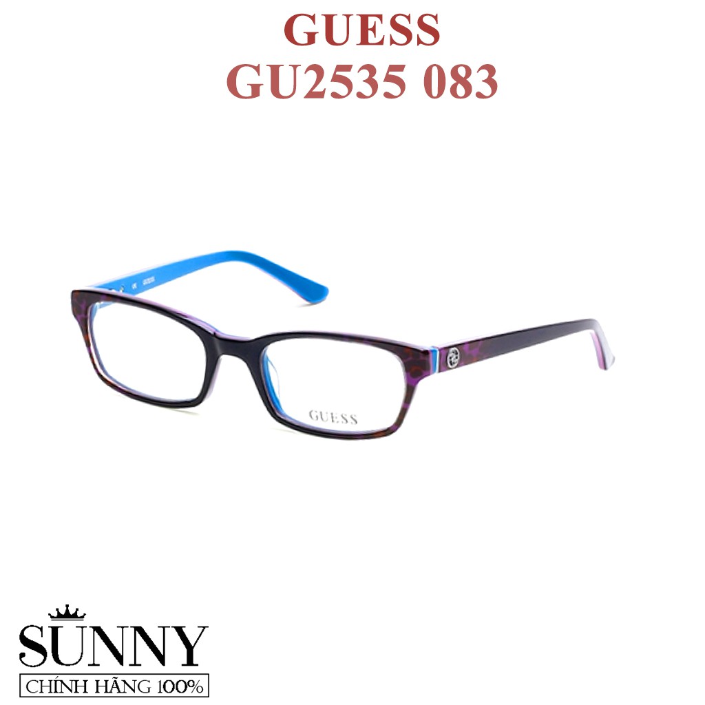 GU2535 nhiều màu  - Gọng kính Guess chính hãng, bảo hành toàn quốc, thiết kế dễ đeo bảo vệ mắt