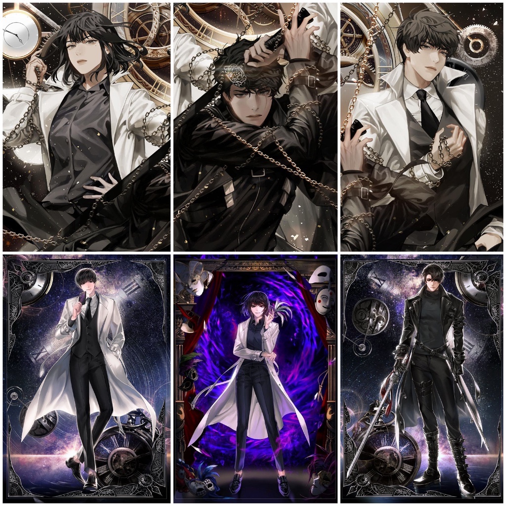 Poster in hình Omniscient Reader TOÀN TRÍ ĐỘC GIẢ manhwa anime chibi treo trường xinh xắn