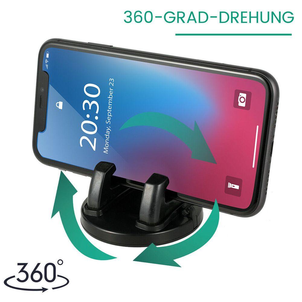 Giá Đỡ Điện Thoại Bằng Silica Gel Gắn Bảng Điều Khiển Xe Hơi