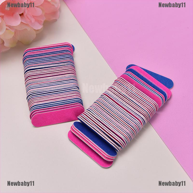 Bộ 100 Cây Dũa Móng Tay Mini Dùng Một Lần