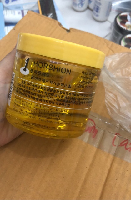 Thanh lí sap  wax lông mật ong horshion